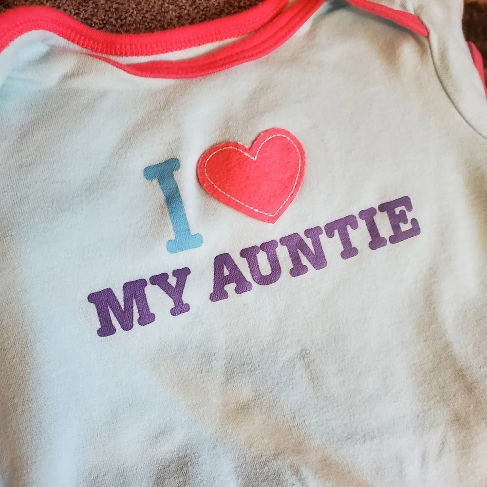Lot of (6) 0-3 month Baby Onesies